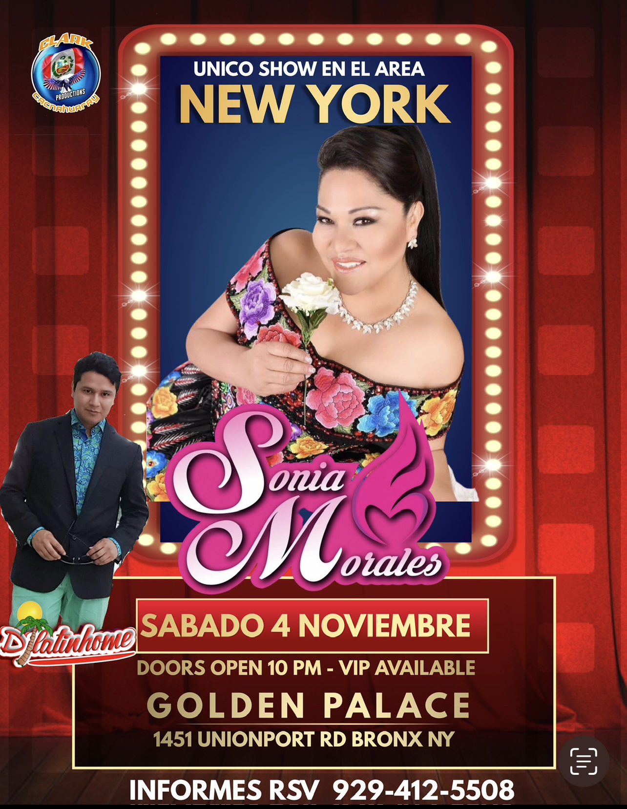 SONIA MORALES - LA PATRONA DEL FOLCLORE &  UNICO SHOW NEW YORK