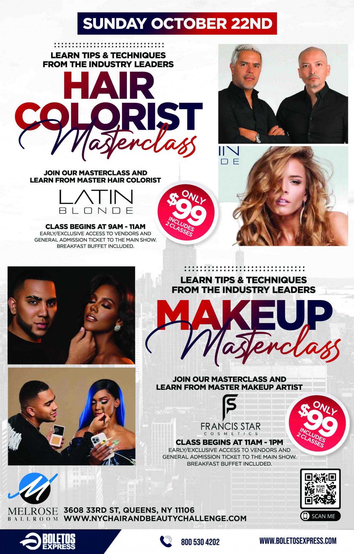 Buy tickets for HAIR & BEAUTY CHALLENGE - NEW YORK CITY HAIR & BEAUTY CHALLENGE - NEW YORK CITY