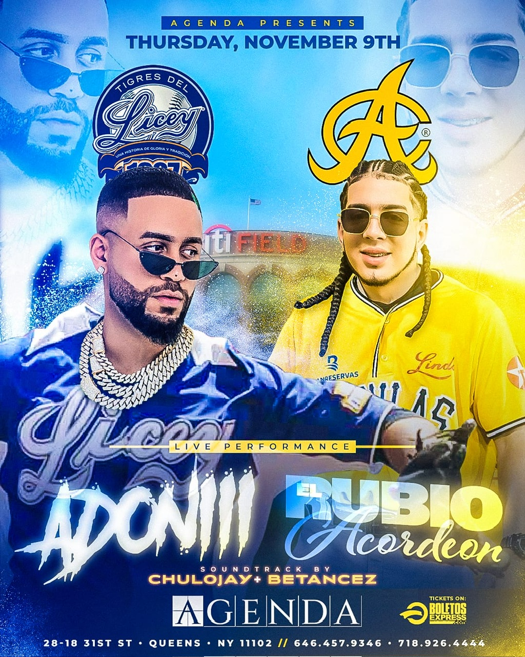 DJ Adonis & El Rubio Acordeón Queens NY