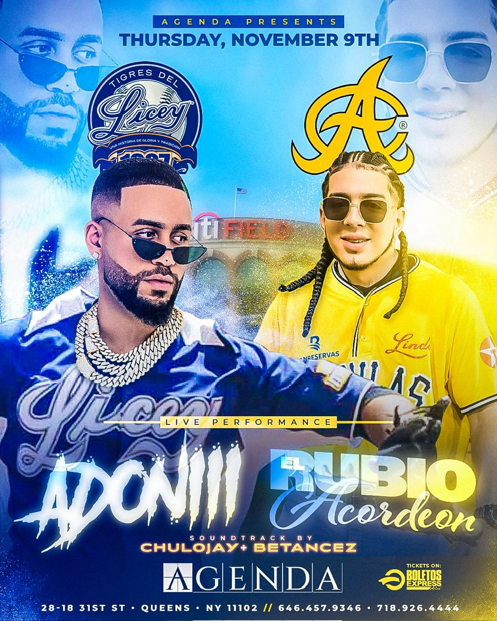 Buy tickets for DJ Adonis & El Rubio Acordeón Queens NY DJ Adonis & El Rubio Acordeón Queens NY