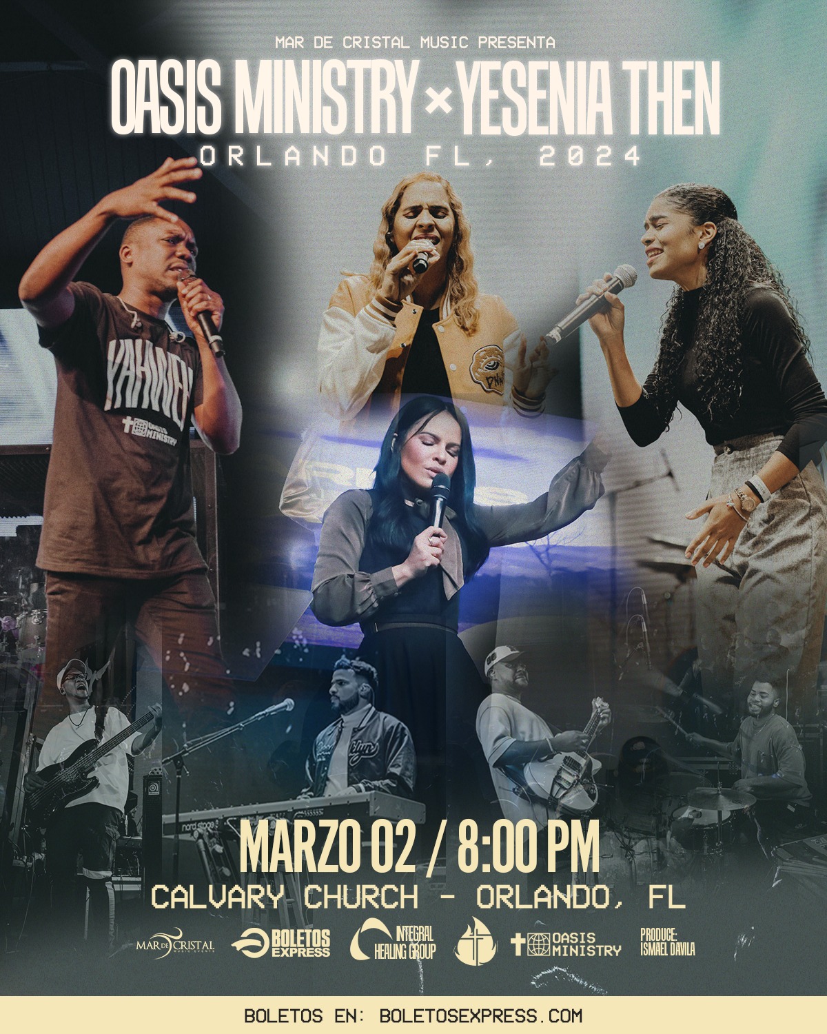 OASIS MINISTRY & YESENIA THEN / ORLANDO FL, 2024 Tickets BoletosExpress