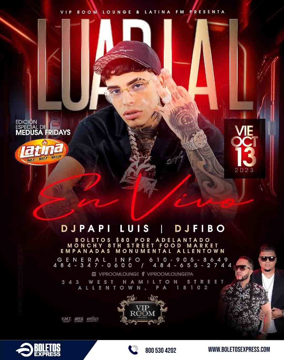 Buy tickets for LUAR LA L LUAR LA L