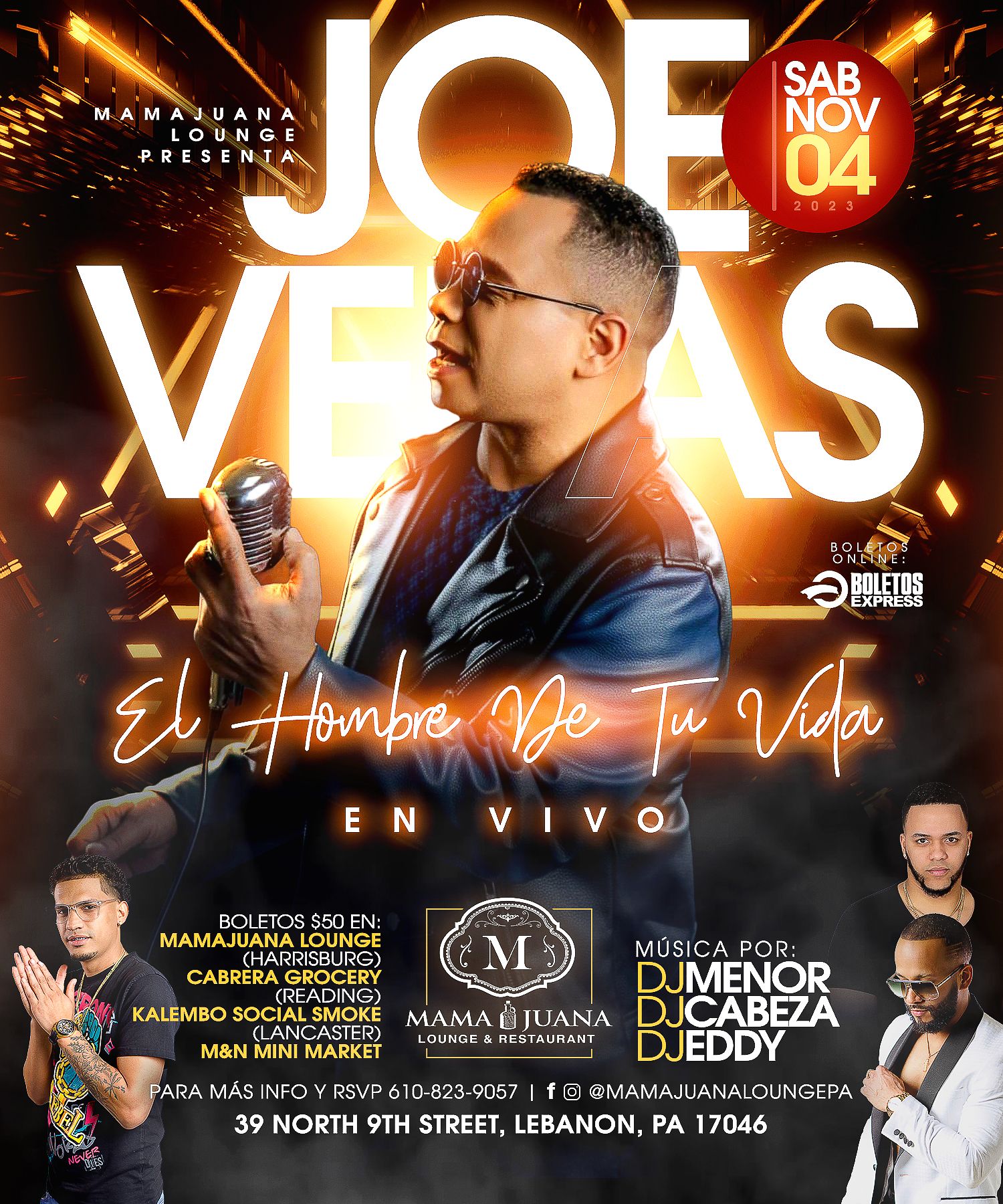 Buy tickets for JOE VERAS JOE VERAS