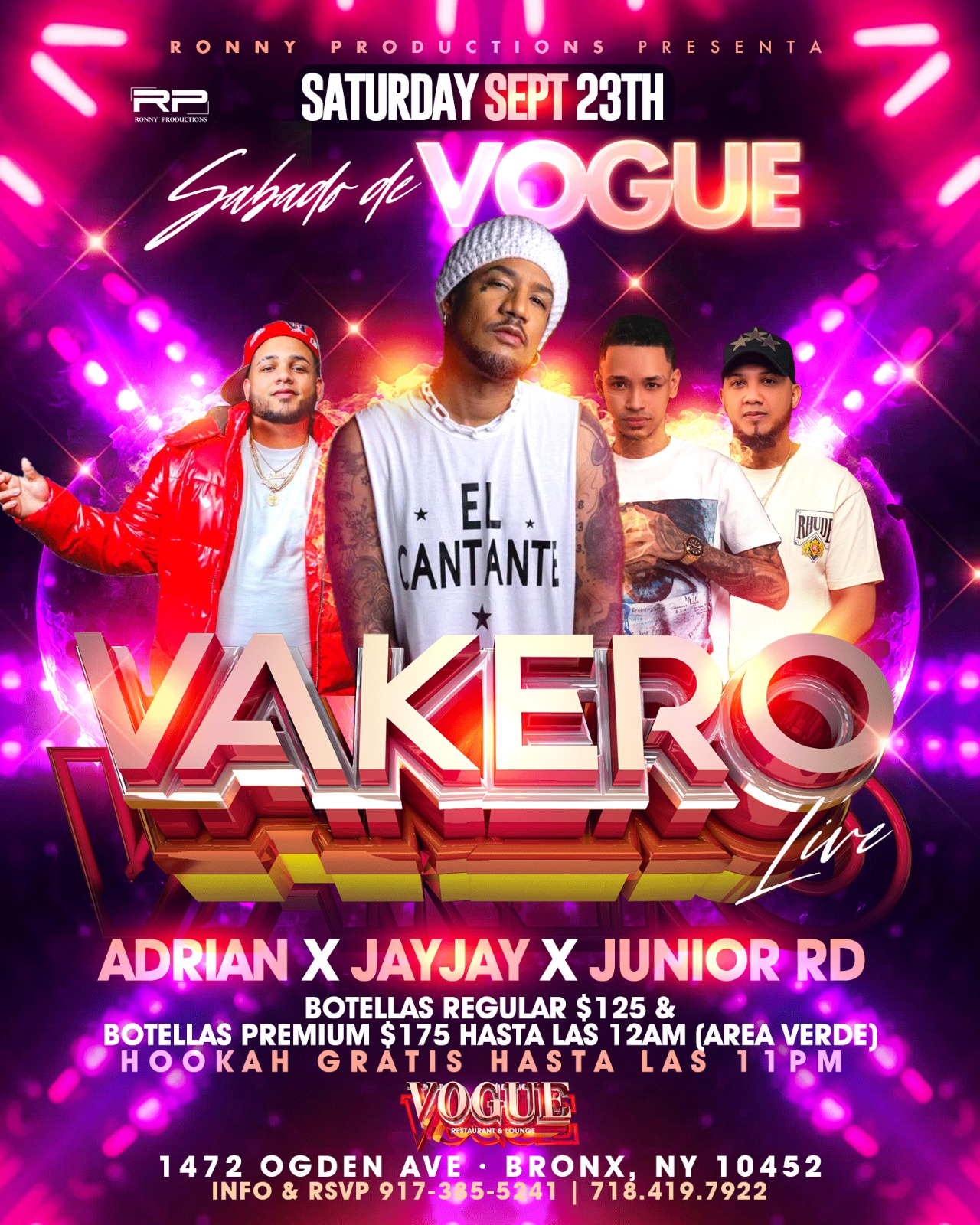 Buy tickets for Vakero en exclusiva Vakero en exclusiva