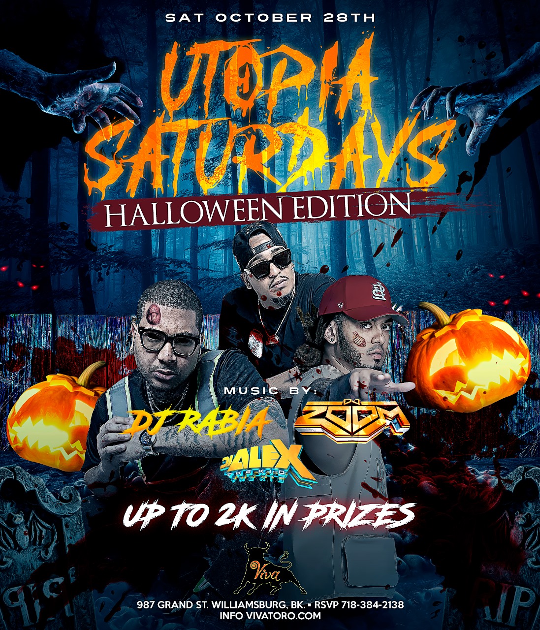 Halloween Utopia Up to 2k Prize BROOKLYN