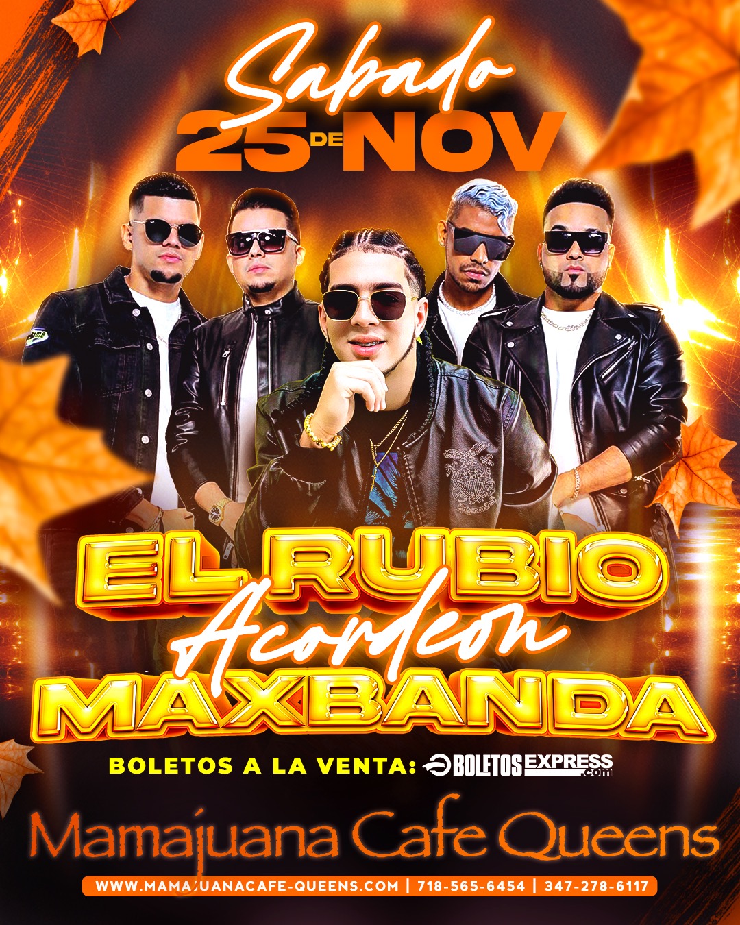 El Rubio Acordeon & MaxBanda Tickets - BoletosExpress