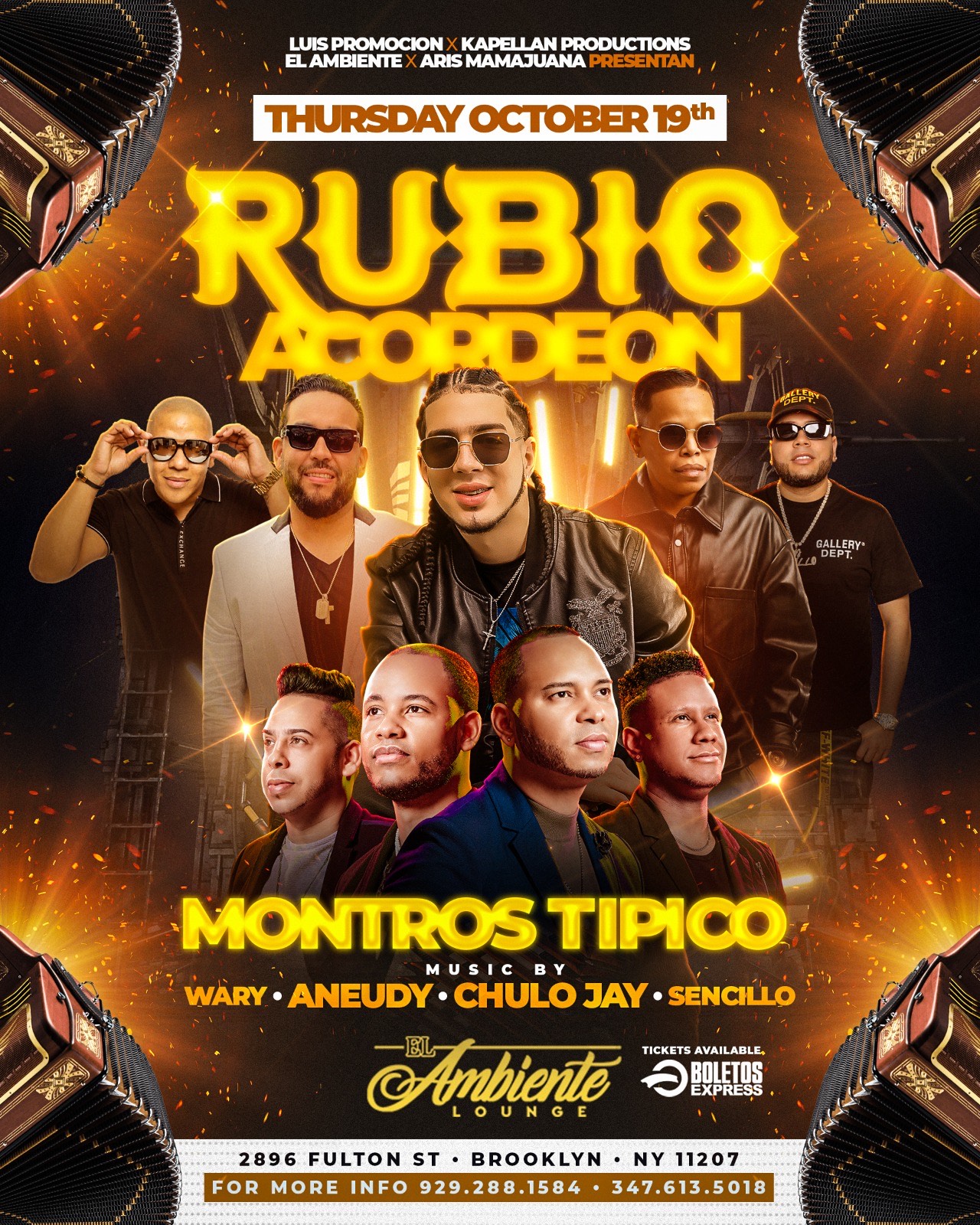 RUBIO ACORDEON & LOS MONTROS TIPICOS