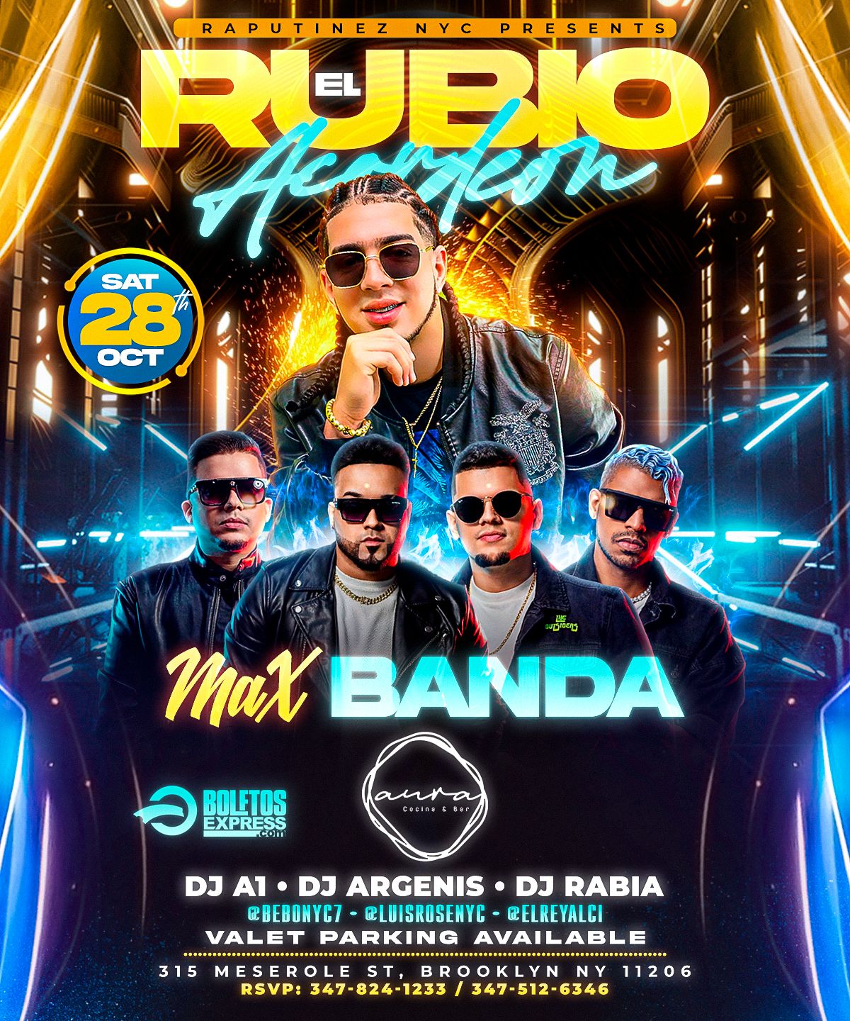 Buy tickets for EL RUBIO ACORDEON | MAXBANDA EL RUBIO ACORDEON | MAXBANDA