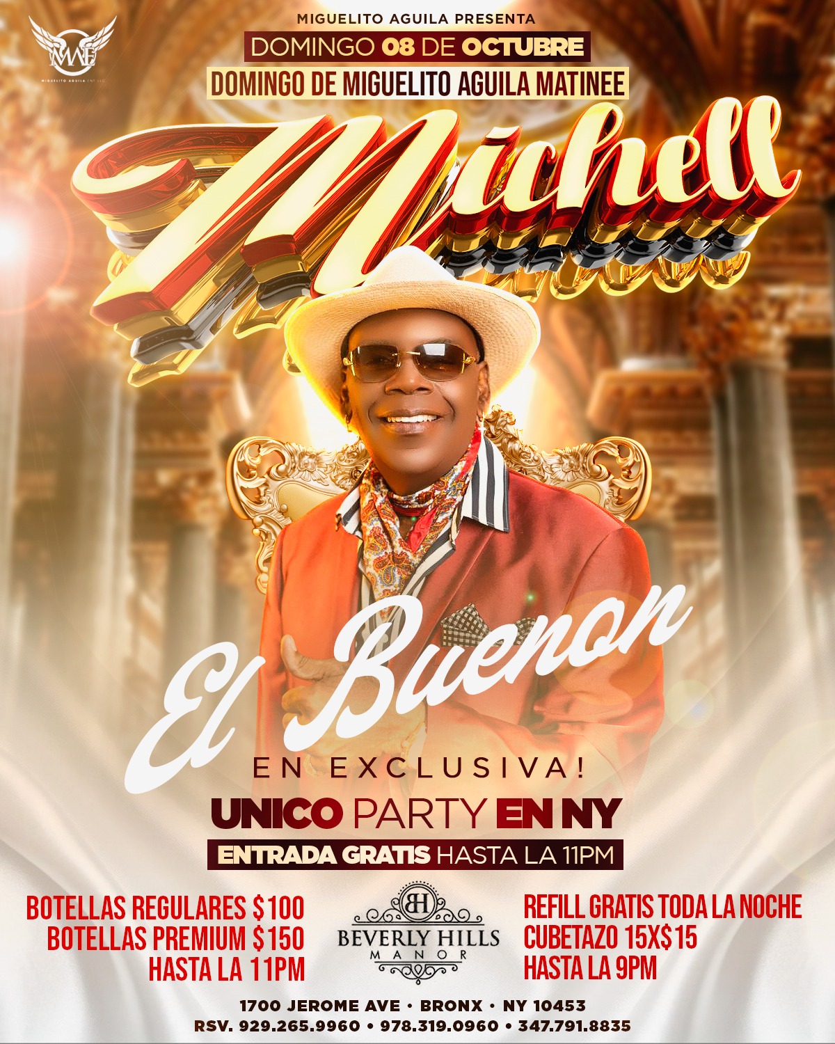 Michel “El Buenon “ Exclusivo en el Bronx