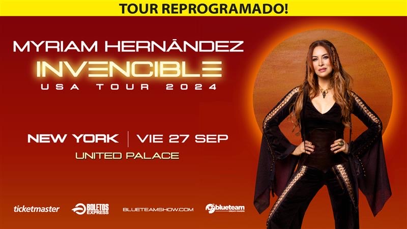 Myriam Hernandez Tickets - BoletosExpress