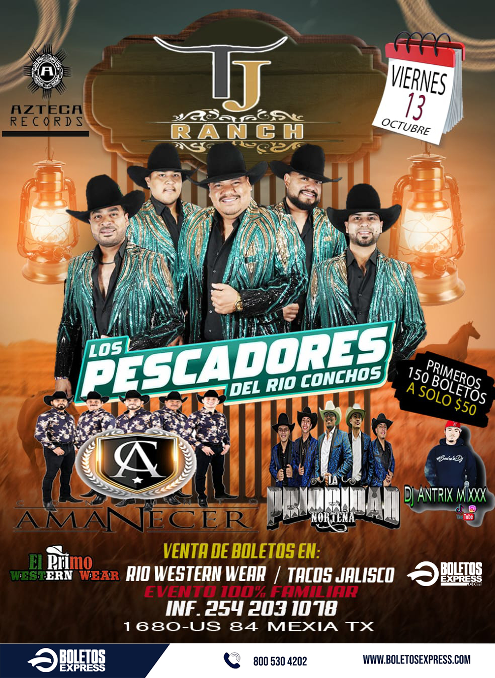Buy tickets for LOS PESCADORES DEL RIO CONCHOS LOS PESCADORES DEL RIO CONCHOS