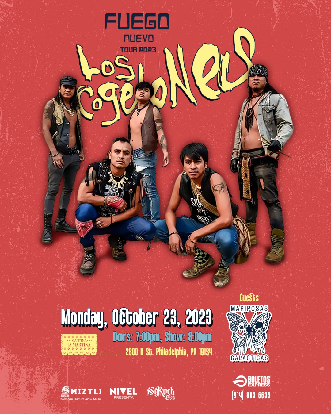 Buy tickets for Los Cogelones en Philli Los Cogelones en Philli