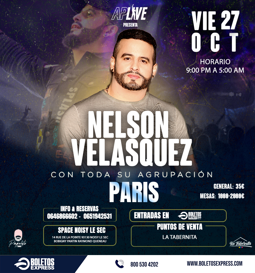 NELSON VELASQUEZ Tickets BoletosExpress nelson-velasquez-tickets-boletosexpress