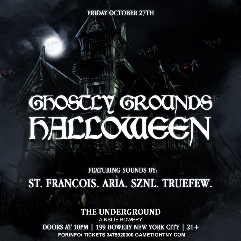Buy tickets for The Underground at Ainslie Bowery Halloween Party 2023 The Underground at Ainslie Bowery Halloween Party 2023