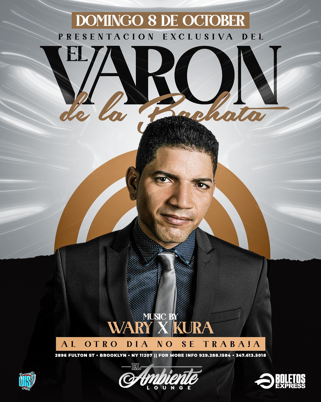 Buy tickets for EL VARON DE LA BACHATA EL VARON DE LA BACHATA