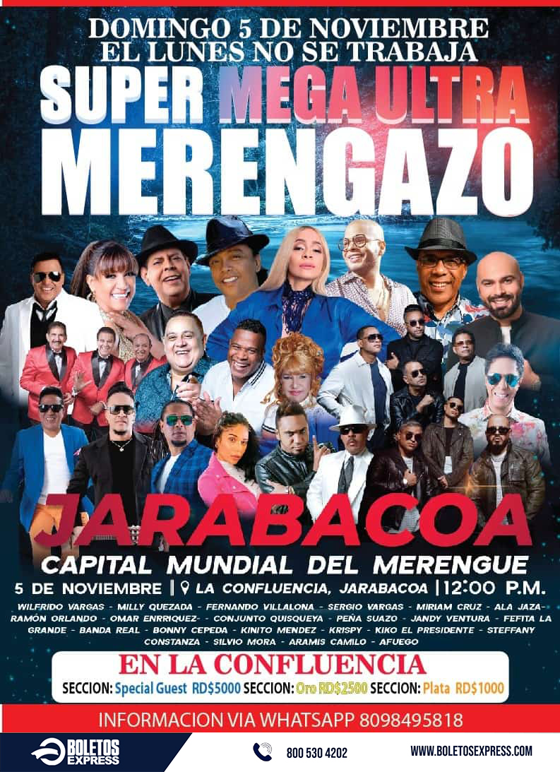 SUPER MEGA ULTRA MERENGAZO - JARABACOA