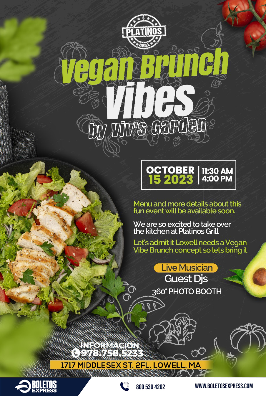 VEGAN BRUNCH VIBES - BY VIV'S GARDEN Tickets - BoletosExpress