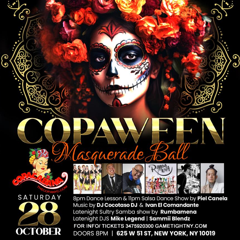 Buy tickets for Copaween Masquerade Ball Halloween party Loft 51 NYC 2023 Copaween Masquerade Ball Halloween party Loft 51 NYC 2023