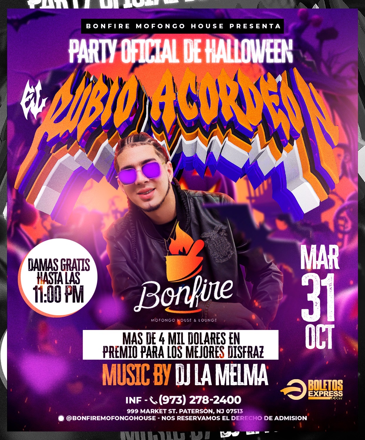Buy tickets for El Rubio del Acordeon El Rubio del Acordeon