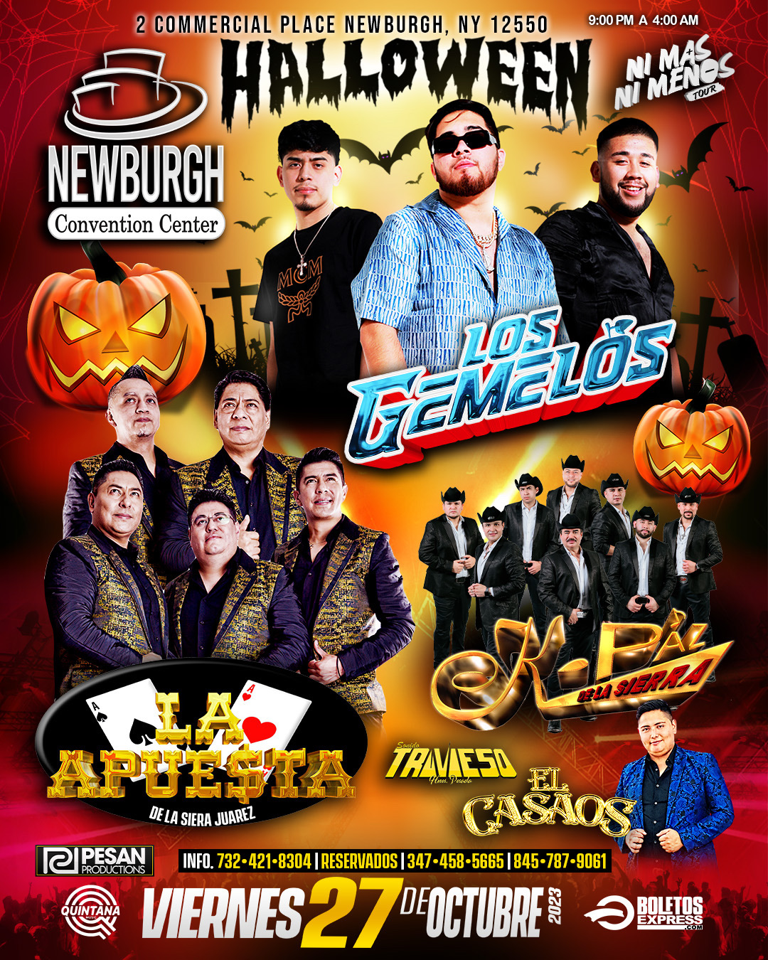 Buy tickets for Los Gemelos de Sinaloa • La Apuesta • K-Paz de la Sierra Los Gemelos de Sinaloa • La Apuesta • K-Paz de la Sierra