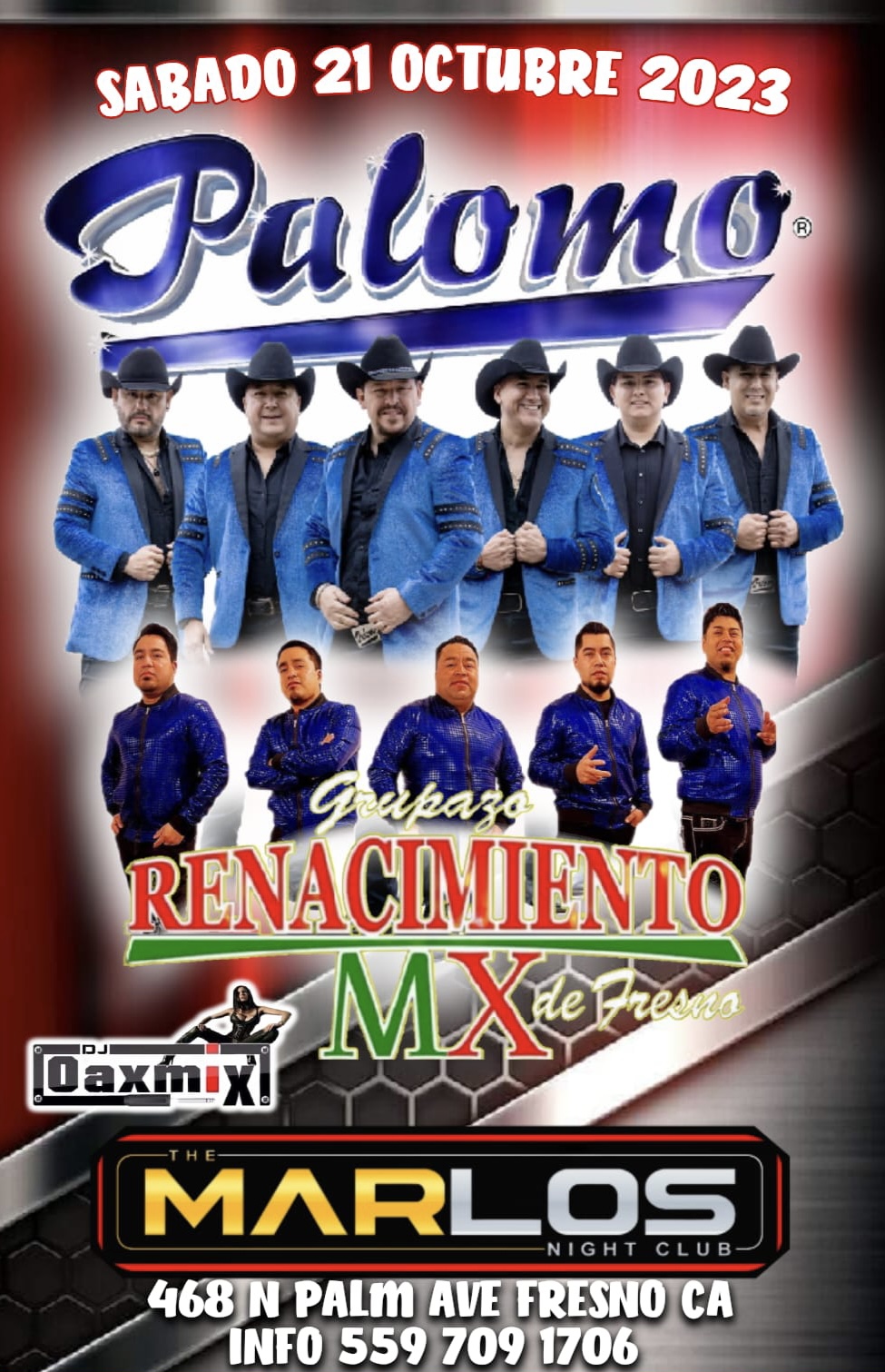Buy tickets for PALOMO & GRUPAZO RENACIMIENTO MX DE FRESNO PALOMO & GRUPAZO RENACIMIENTO MX DE FRESNO