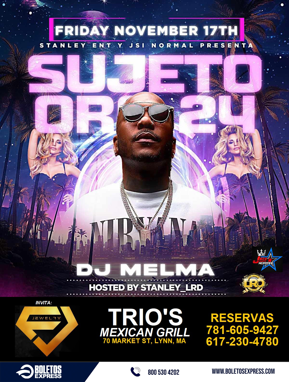 Buy tickets for SUJETO ORO 24K SUJETO ORO 24K
