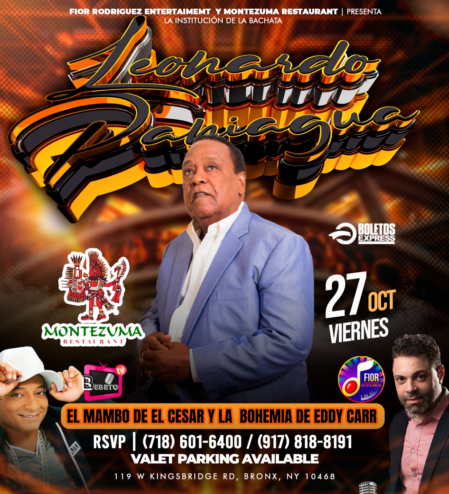 Buy tickets for LEONARDO PANIAGUA LEONARDO PANIAGUA