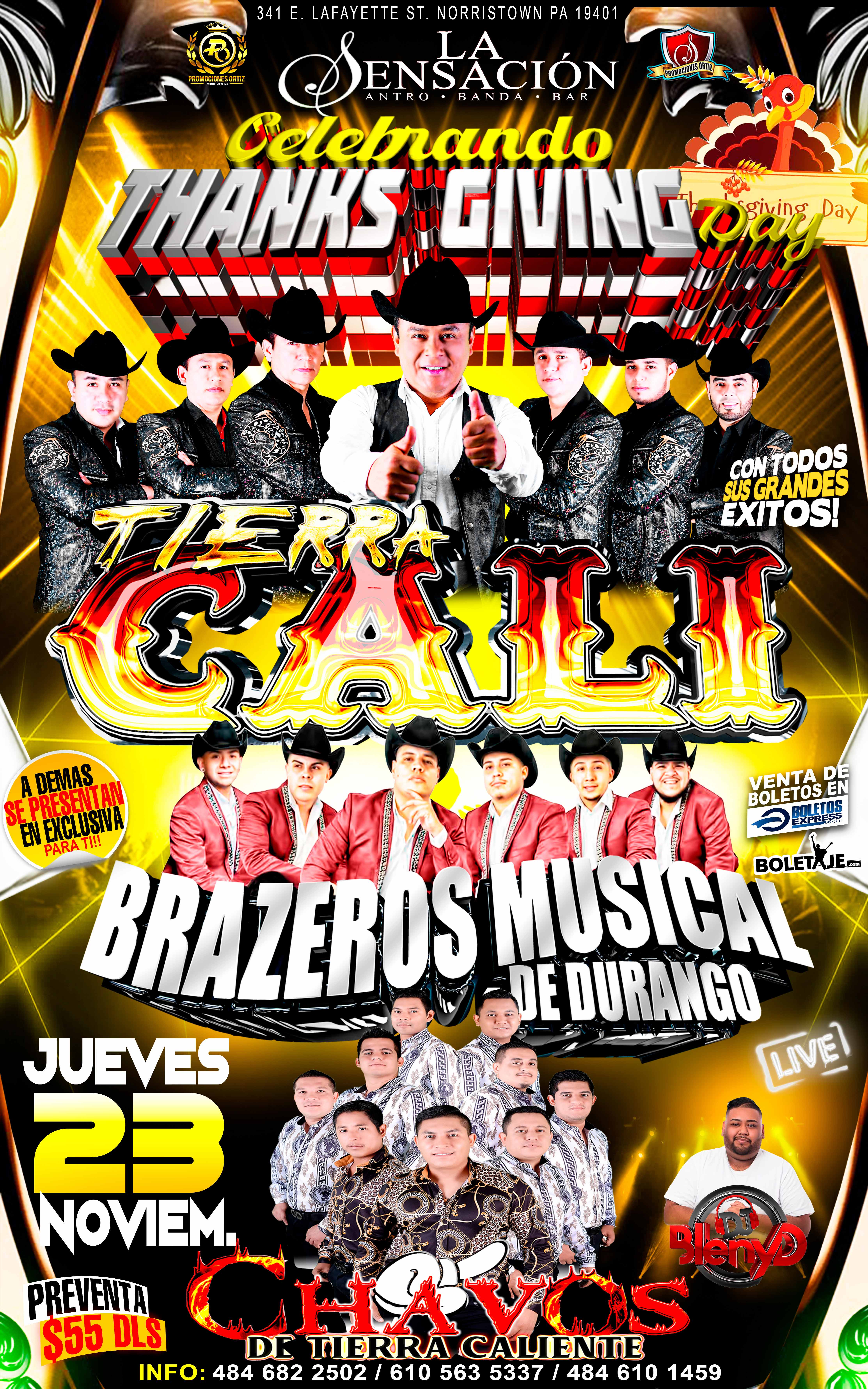 Buy tickets for TIERRA CALI TIERRA CALI