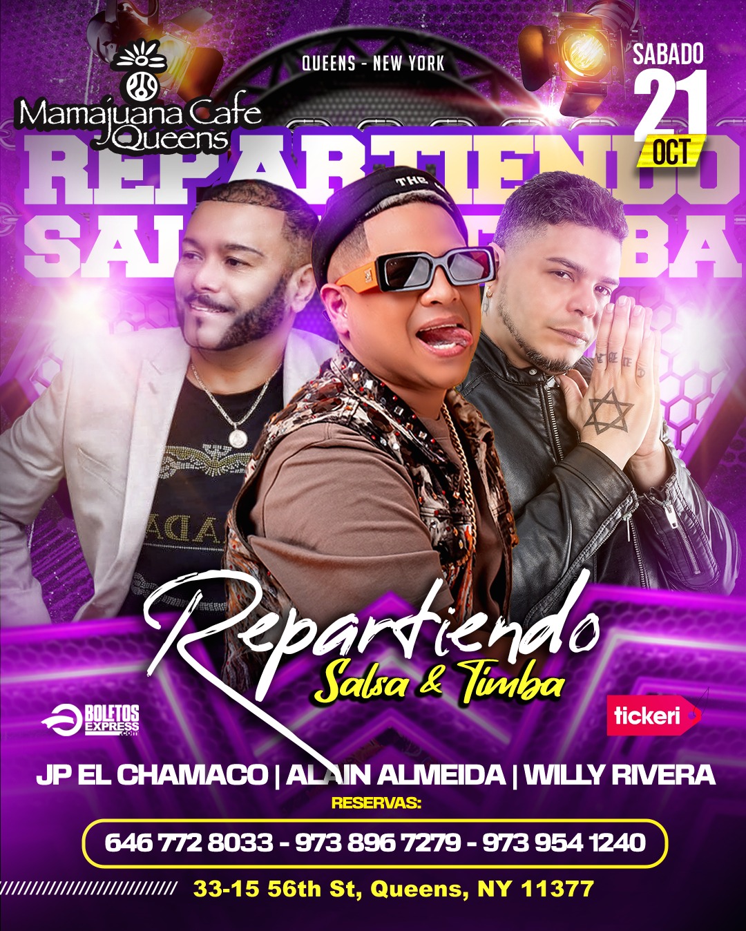 JP EL CHAMACO WILLY RIVERA ALAIN ALMEIDA EN NEW YORK Tickets jp-el-chamaco-willy-rivera-alain-almeida-en-new-york-tickets