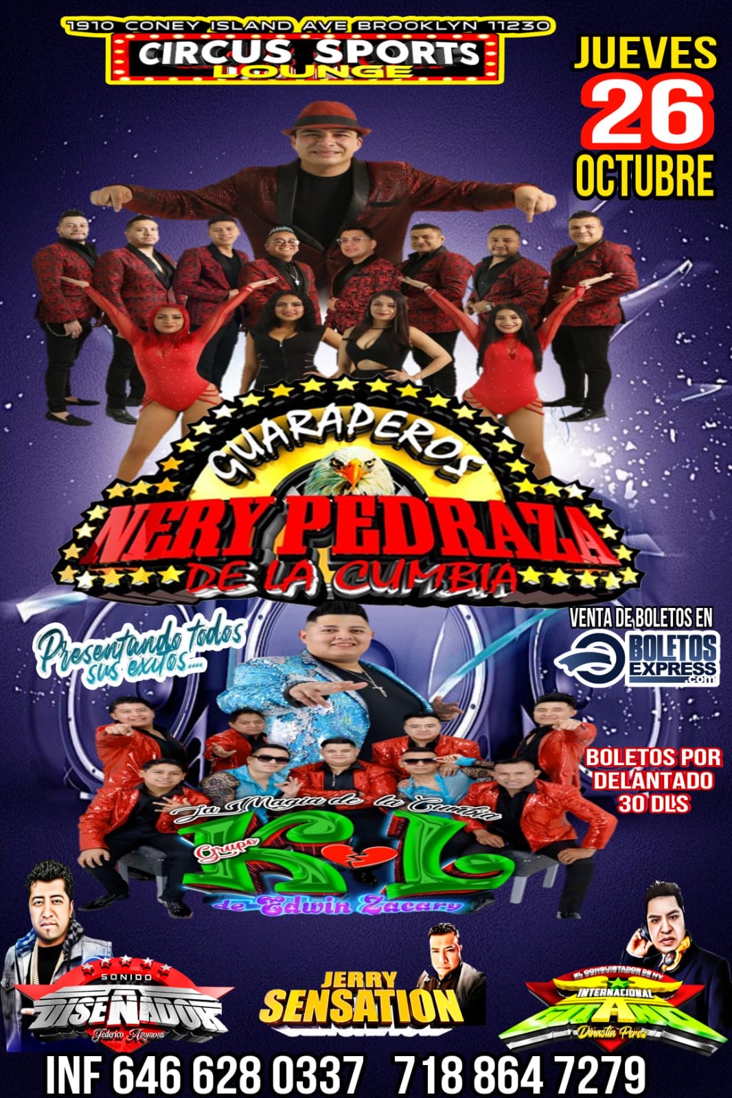 Buy tickets for NERY PEDRAZA DE LA CUMBIA NERY PEDRAZA DE LA CUMBIA