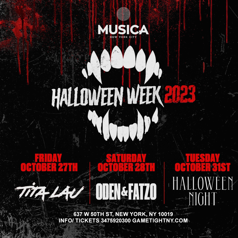 Buy tickets for Musica NYC Halloween Parties 2023 Musica NYC Halloween Parties 2023