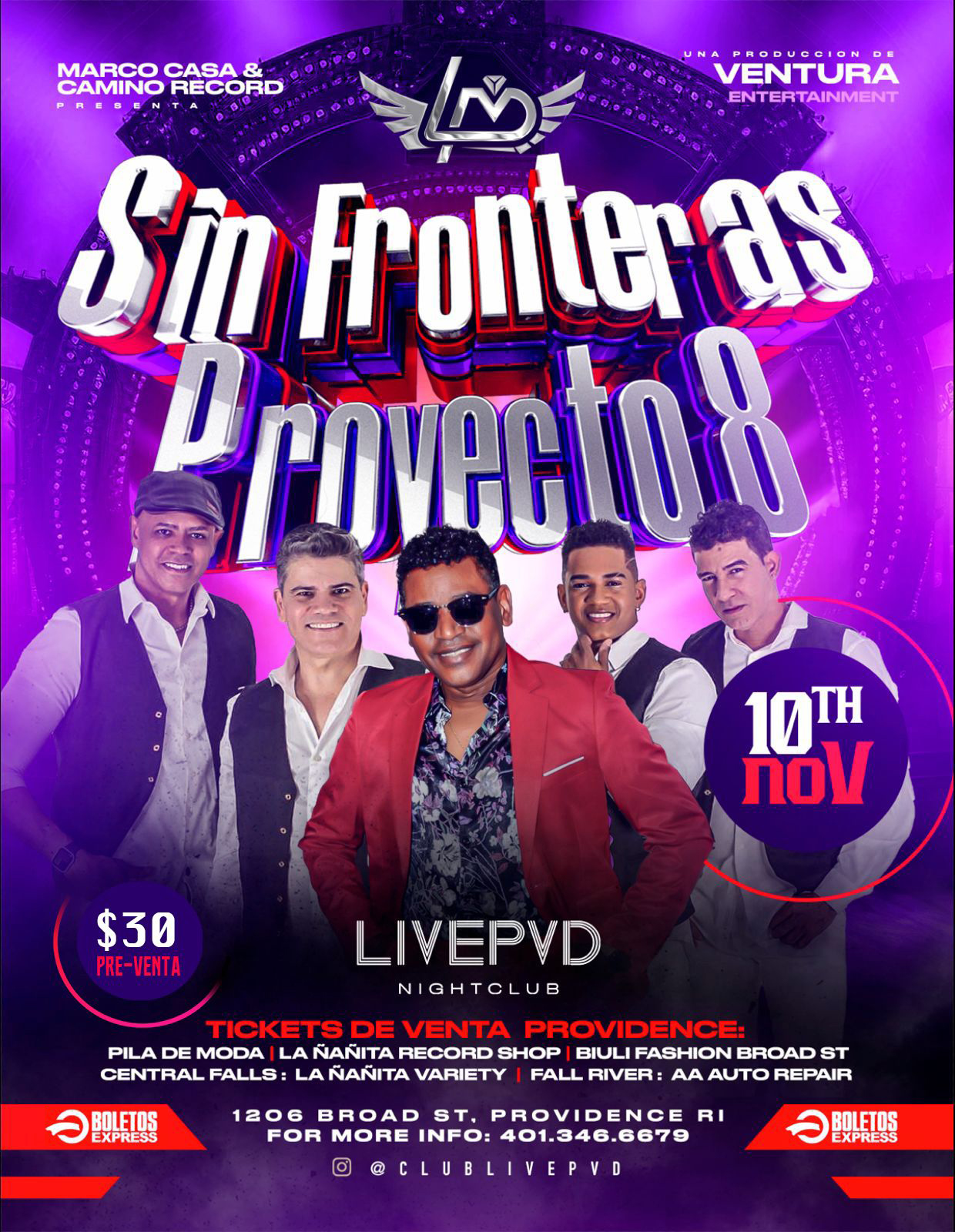 SIN FRONTERAS & PROYECTO 8