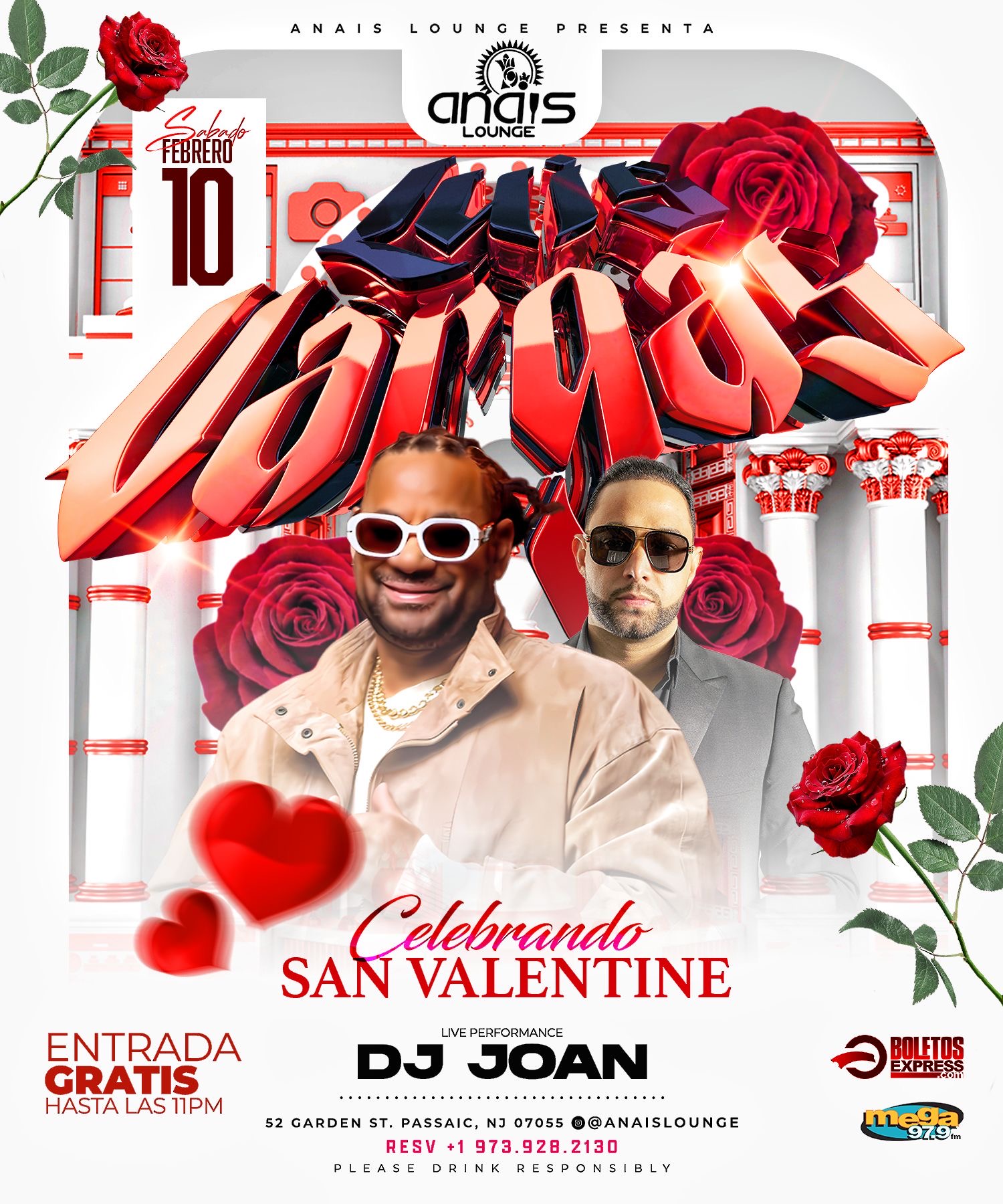 Luis Vargas “Celebrando El Mes Del Amor