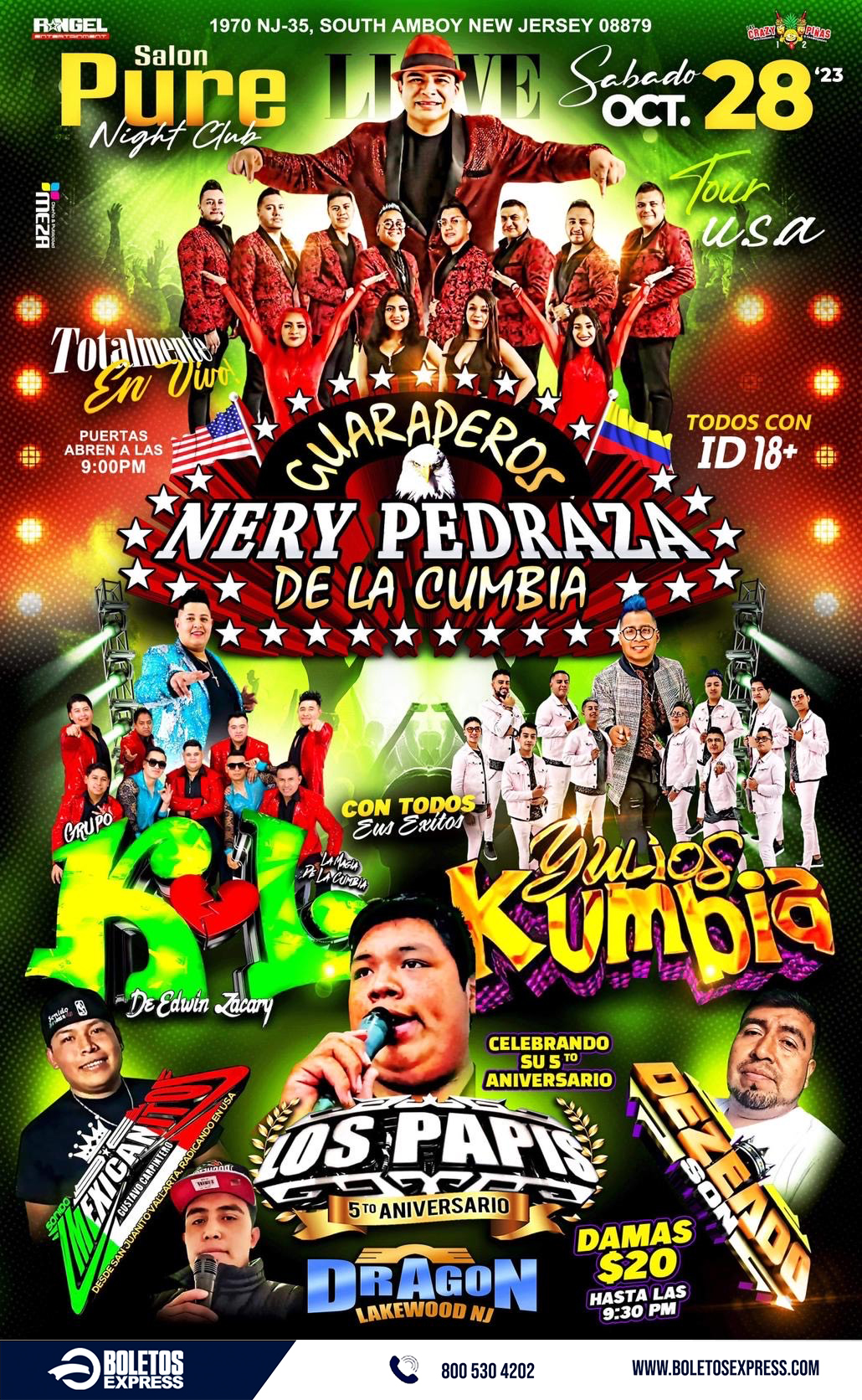 Buy tickets for NERY PEDRAZA DE LA CUMBIA | GRUPO K-L | YULIOS KUMBIA NERY PEDRAZA DE LA CUMBIA | GRUPO K-L | YULIOS KUMBIA