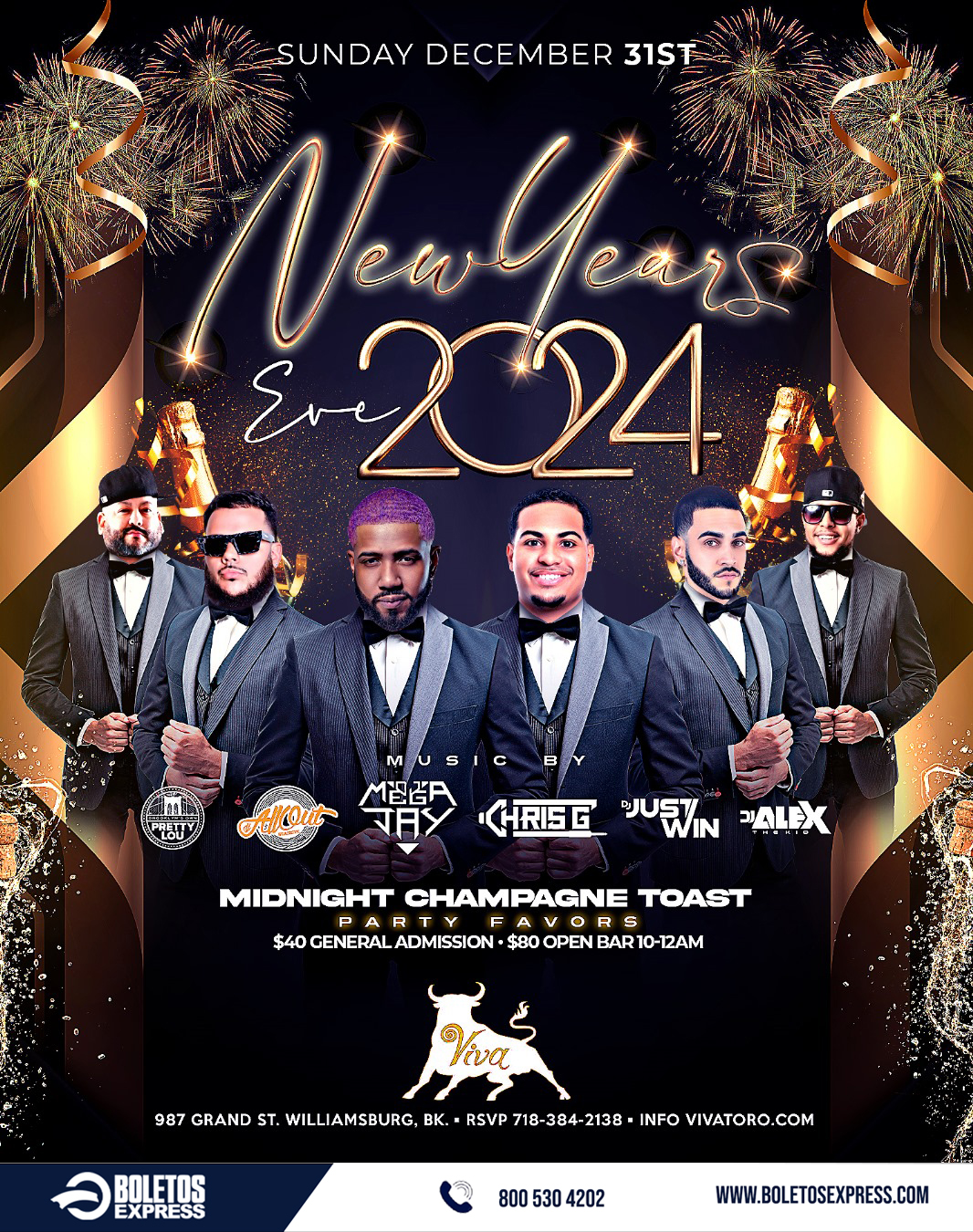 Buy tickets for New Years Eve 2024 New Years Eve 2024