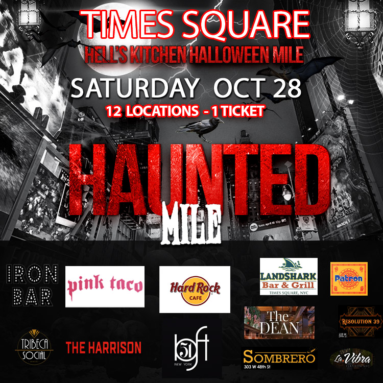 Halloween club hop 2023  by Times Square events
