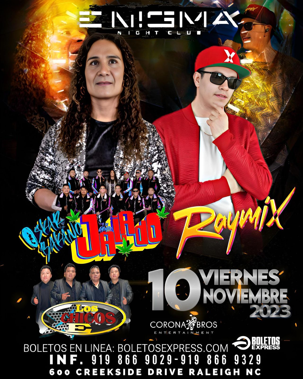 OSKAR BAKANO Y SU GRUPO JALADO & RAYMIX Tickets - BoletosExpress