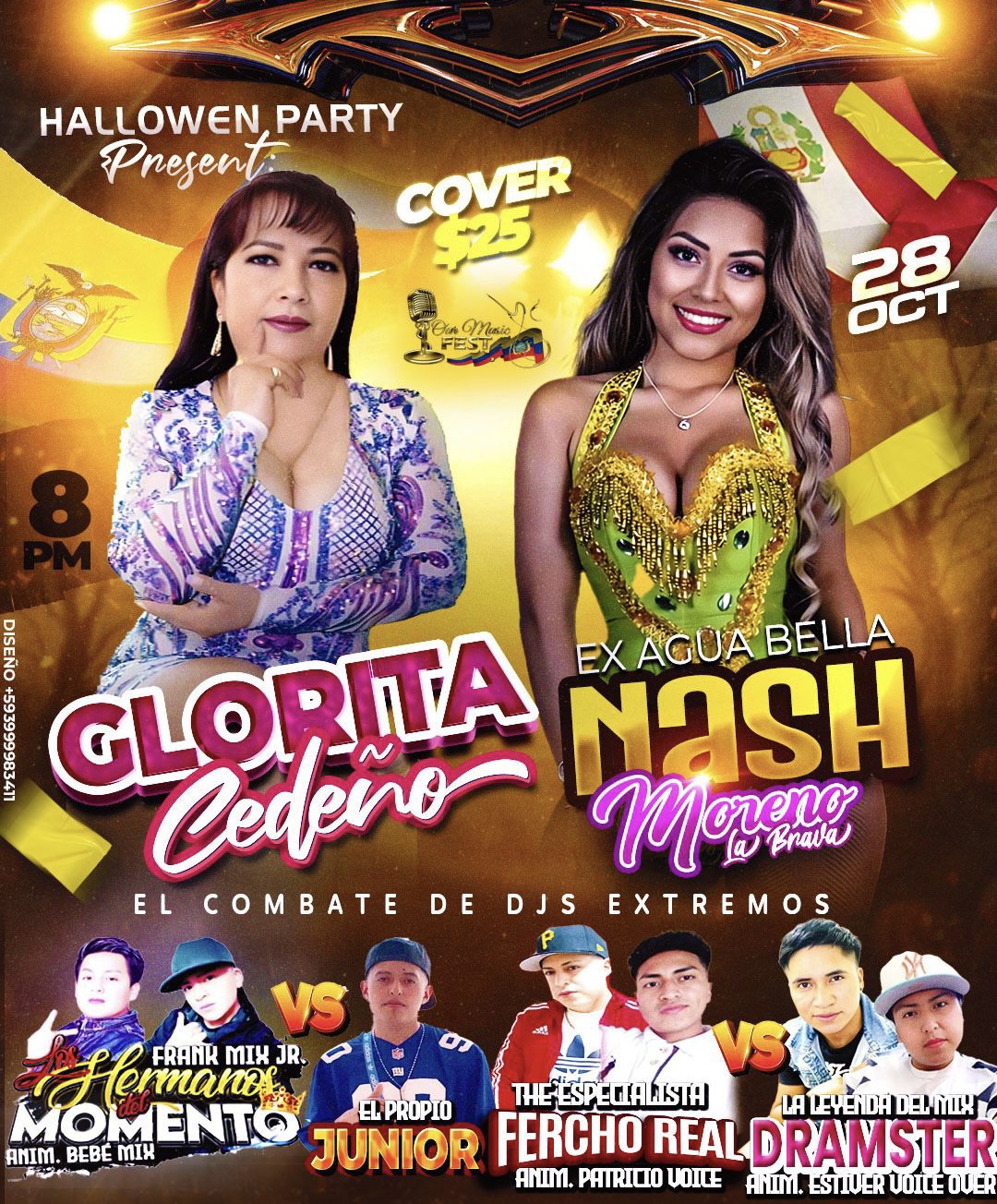 Buy tickets for GLORITA CEDEÑO & NASH MORENO LA BRAVA GLORITA CEDEÑO & NASH MORENO LA BRAVA