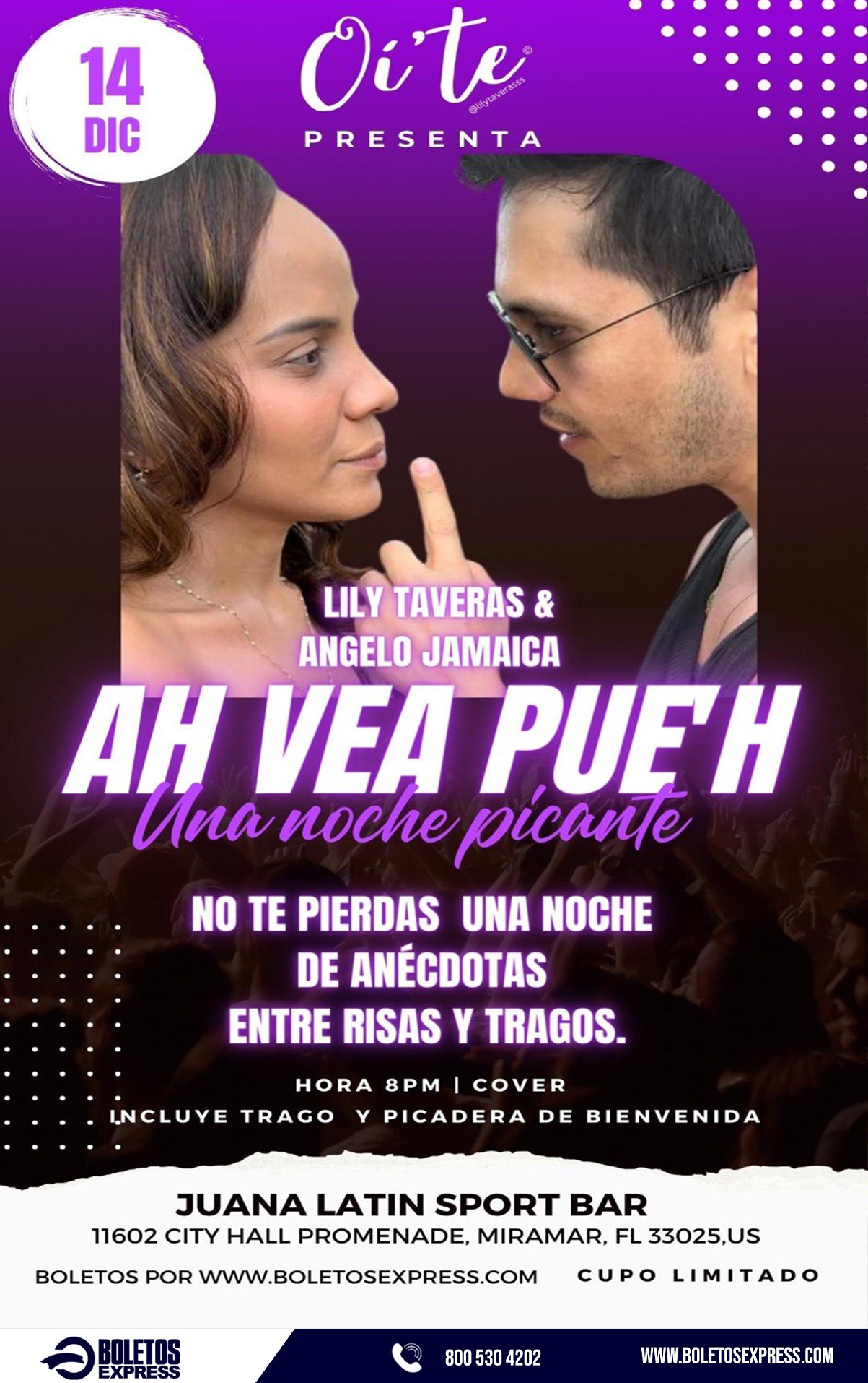 AH VEA PUE'H UNA NOCHE PICANTE