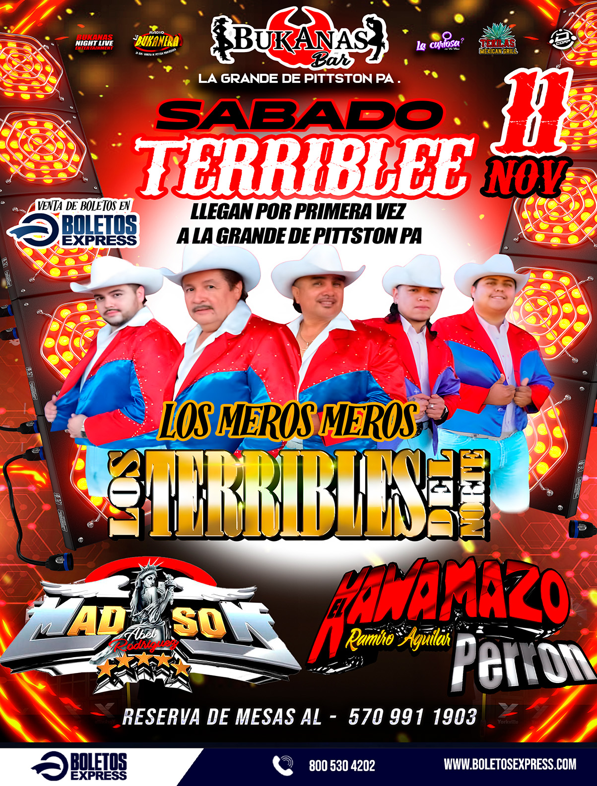 LOS TERRIBLES DEL NORTE | MADISON | EL KAWAMAZO