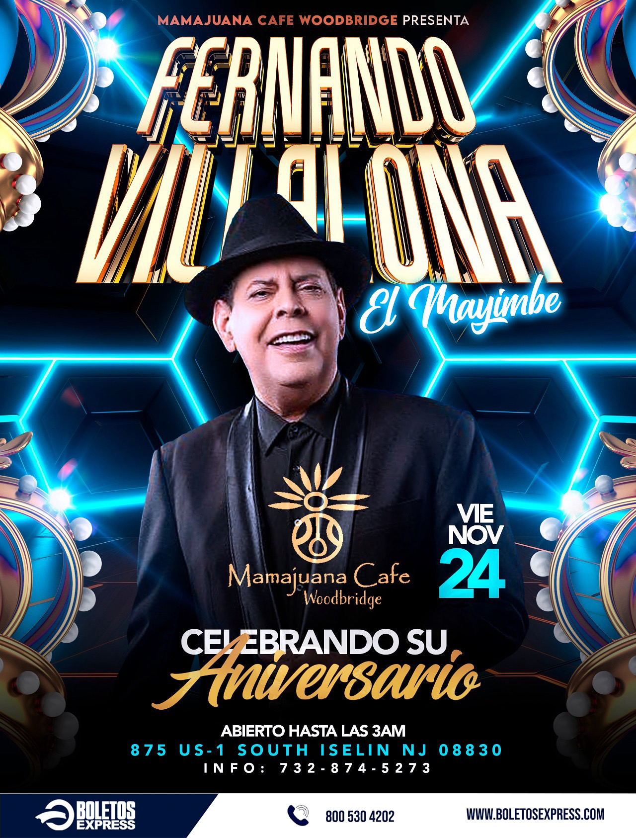 Buy tickets for FERNANDO VILLALONA FERNANDO VILLALONA