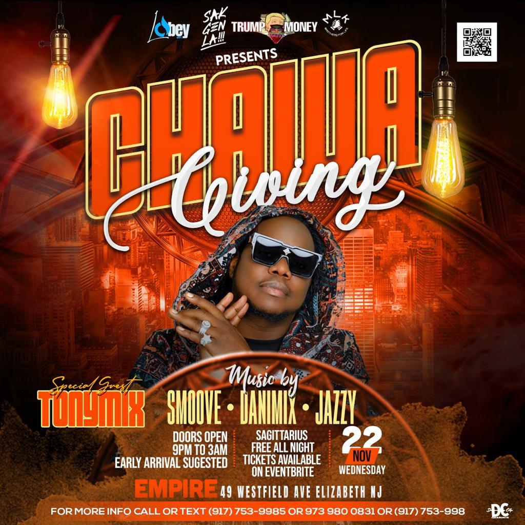 Buy tickets for TONYMIX CHAWA GIVING TONYMIX CHAWA GIVING