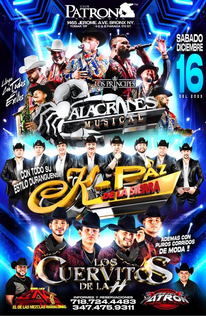 Buy tickets for ALACRANES MUSICAL | K-PAZ DE LA SIERRA ALACRANES MUSICAL | K-PAZ DE LA SIERRA