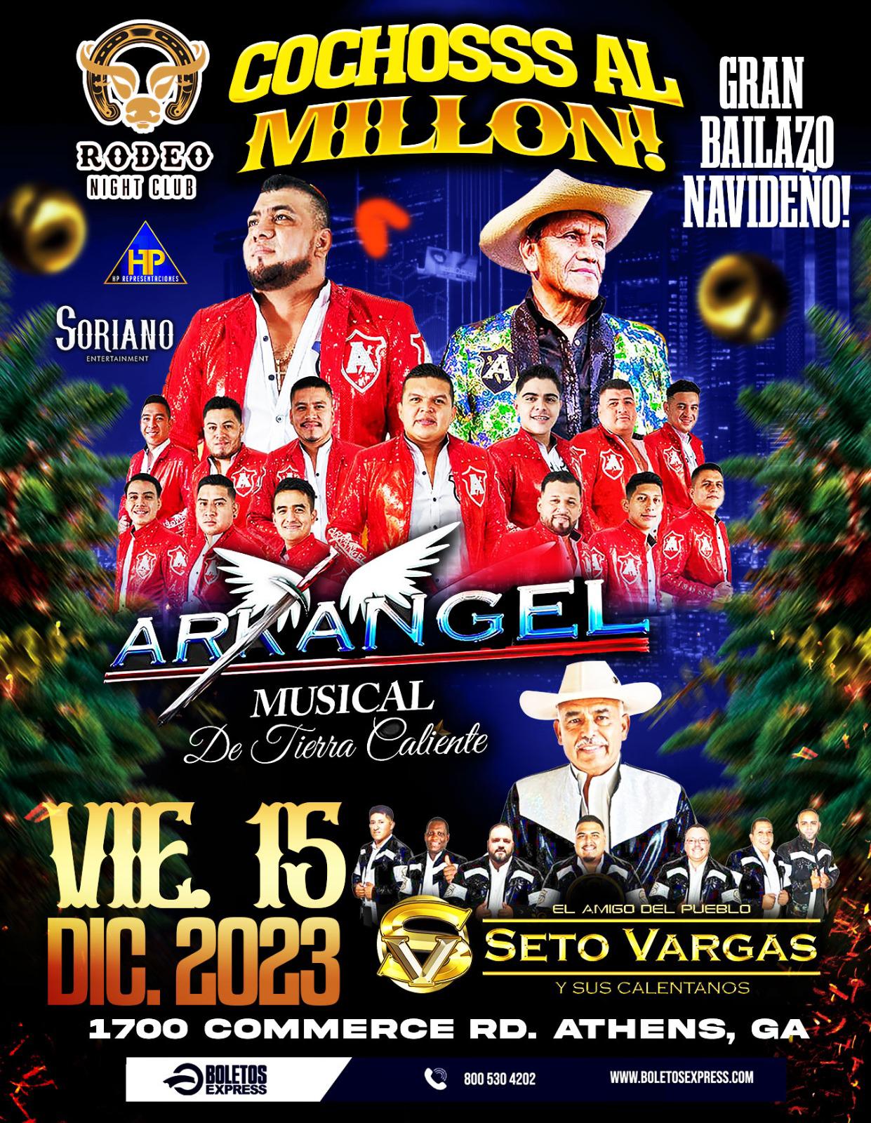 Buy tickets for ARKANGEL MUSICAL DE TIERRA CALIENTE ARKANGEL MUSICAL DE TIERRA CALIENTE