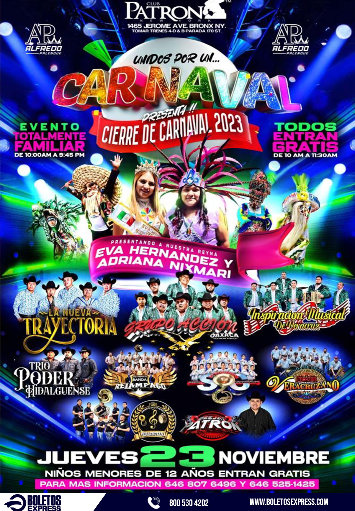 Buy tickets for CIERRE DE CARNAVAL 2023 CIERRE DE CARNAVAL 2023