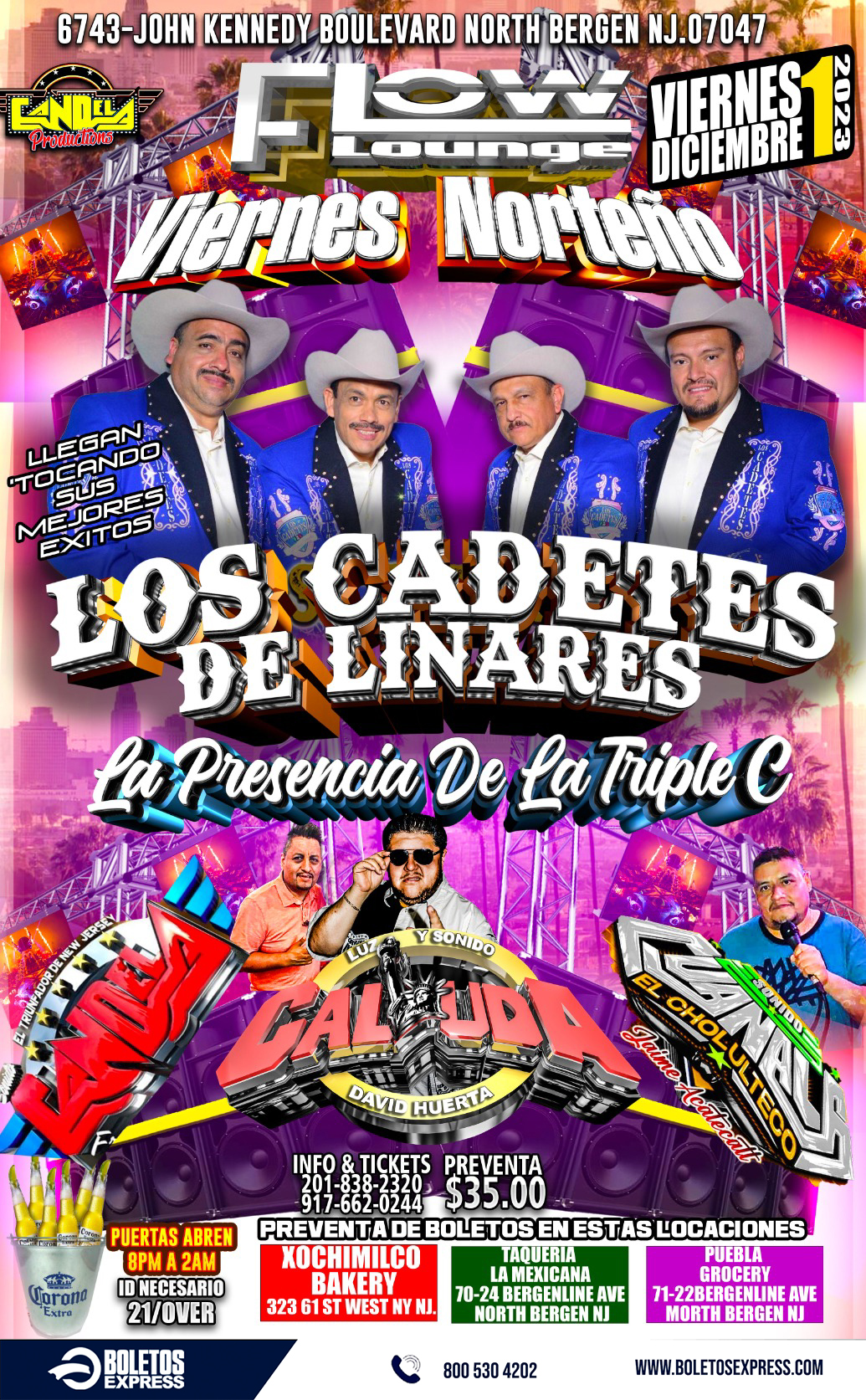 Buy tickets for LOS CADETES DE LINARES LOS CADETES DE LINARES