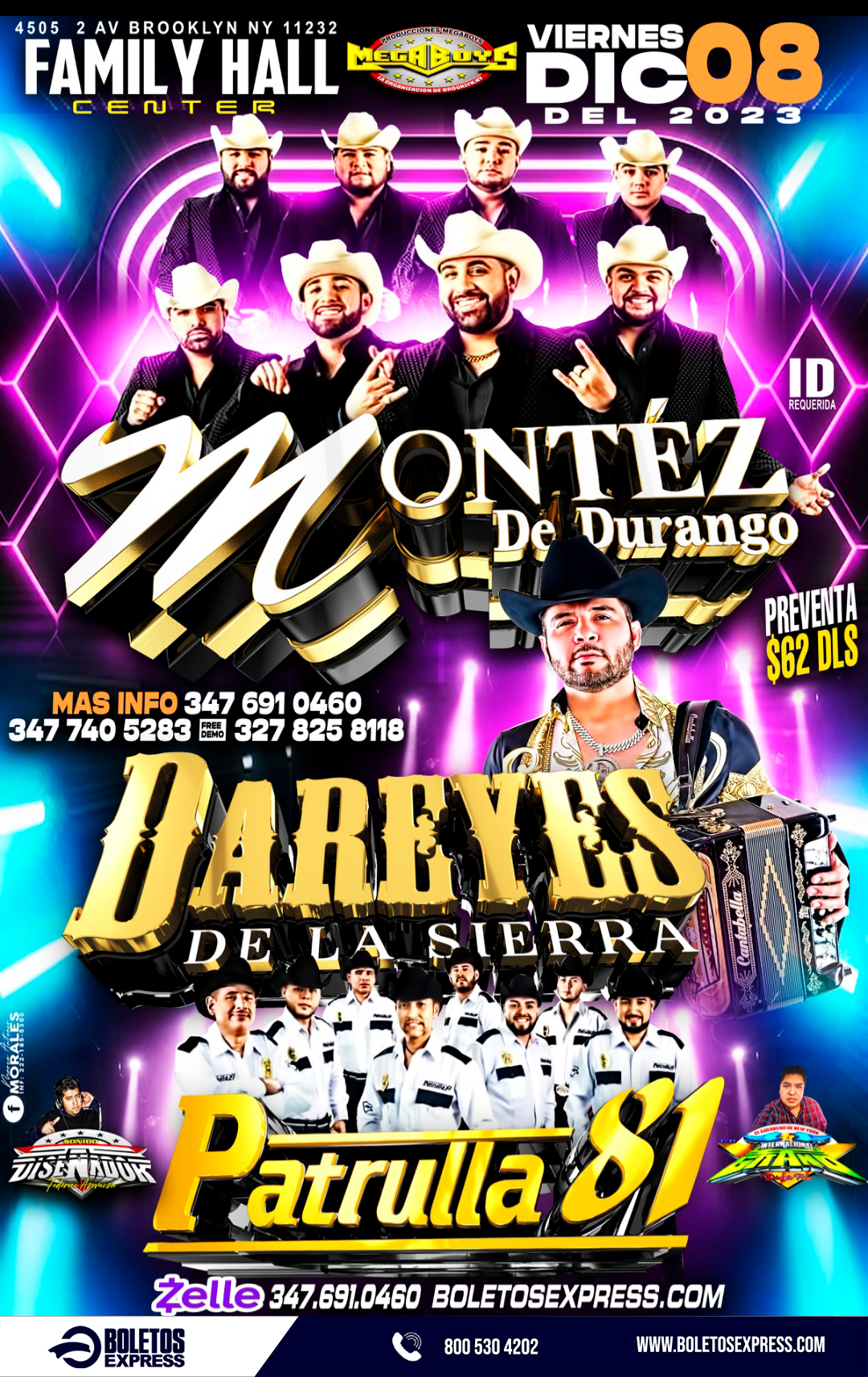 MONTEZ DE DURANGO Tickets BoletosExpress