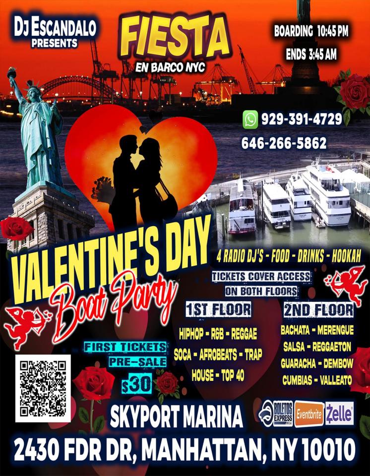 Buy tickets for RUMBA LATINA EN BARCO + RADIO DJ'S + MANHATTAN NY RUMBA LATINA EN BARCO + RADIO DJ'S + MANHATTAN NY