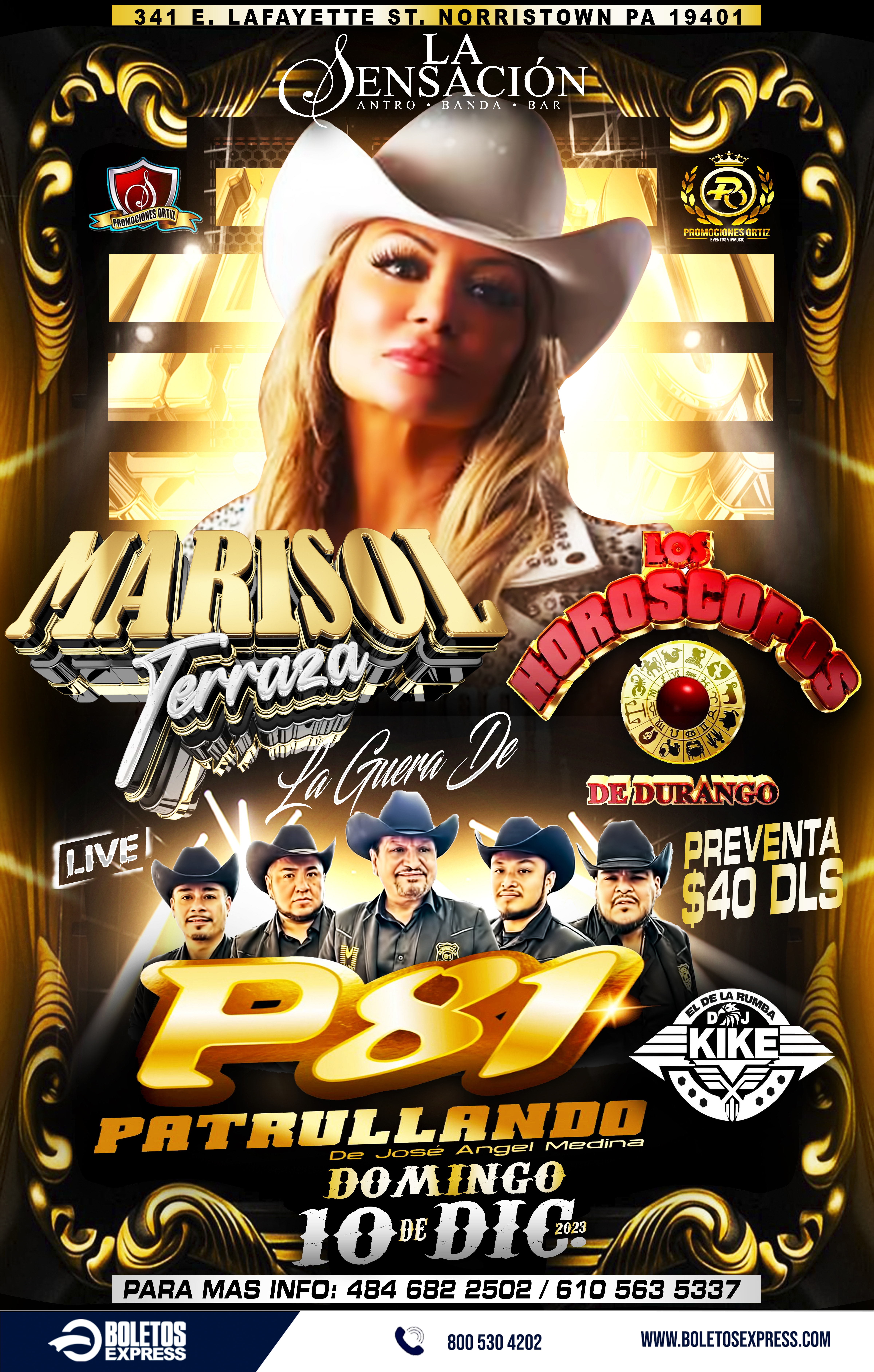 MARISOL TERRAZA & PATRULLA 81