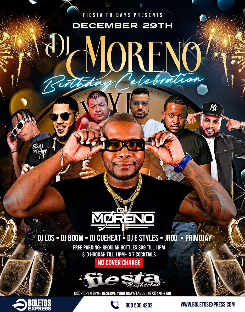 Buy tickets for DJ MORENO, DJ LOS, DJ BOOM, DJ CUEHEAT, DJ STYLES, DJ J-ROD, DJ PRIMO JAY DJ MORENO, DJ LOS, DJ BOOM, DJ CUEHEAT, DJ STYLES, DJ J-ROD, DJ PRIMO JAY